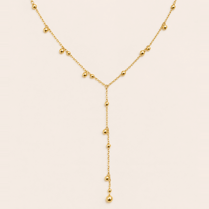 Collier long doré
